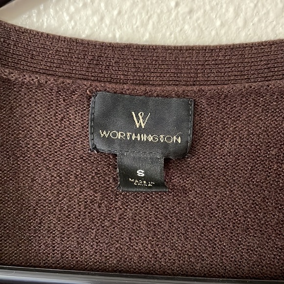 Dark brown cardigan - Picture 2 of 3